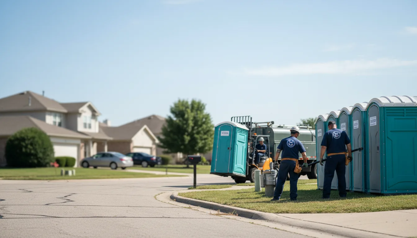 Porta Potty Rental in Hope, KS near me